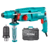 Rotomartillo SDS Plus 800w Total con Adaptador + 3 Pzas + Maleta - Imagen 2