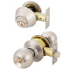 Kit Acceso Cerradura Cilíndrica + Cerrojo Tubular Inox Oister
