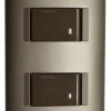 Interruptor Doble 9/15 Terra Armada Bticino